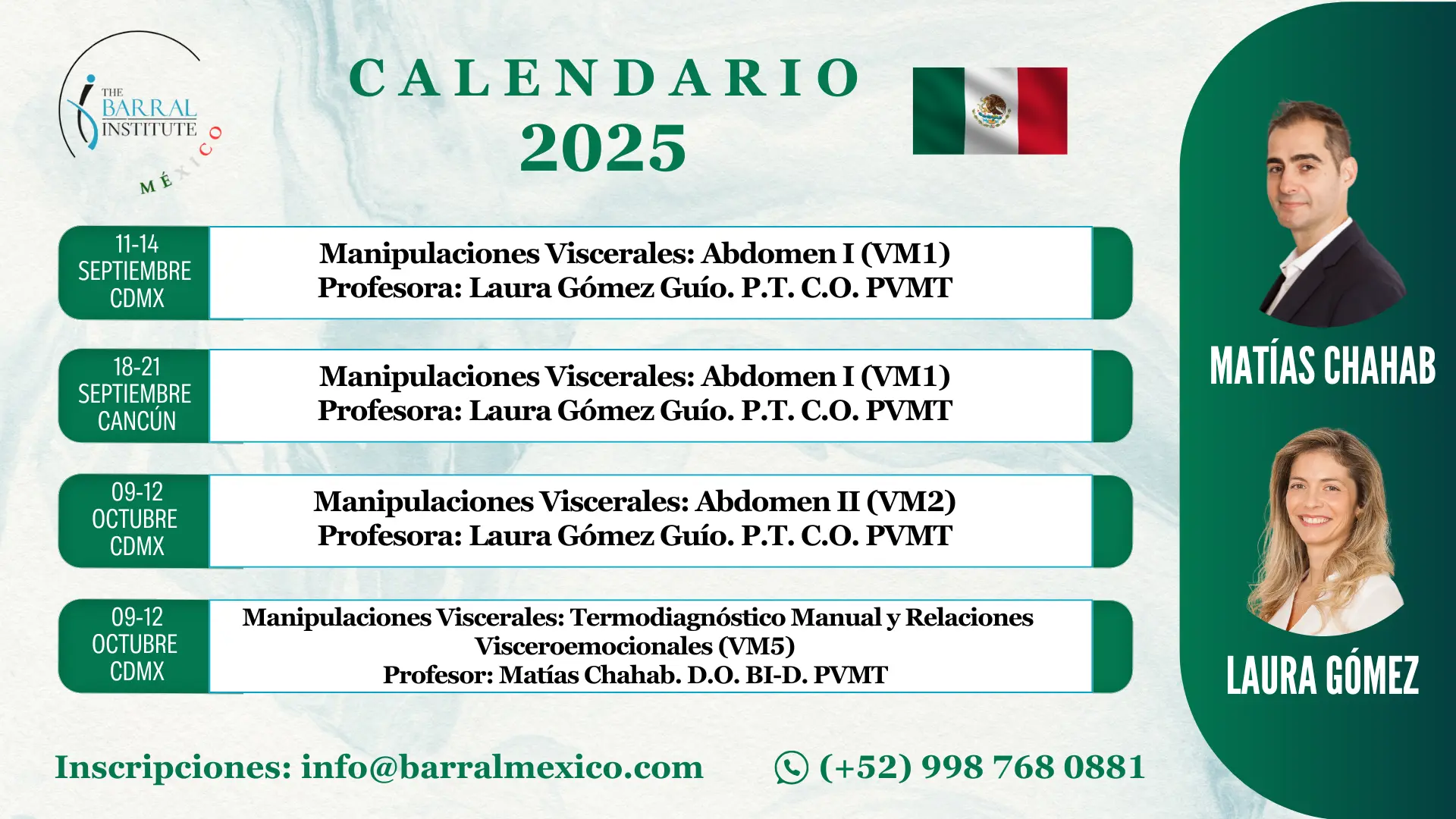 Calendario México BI 2025