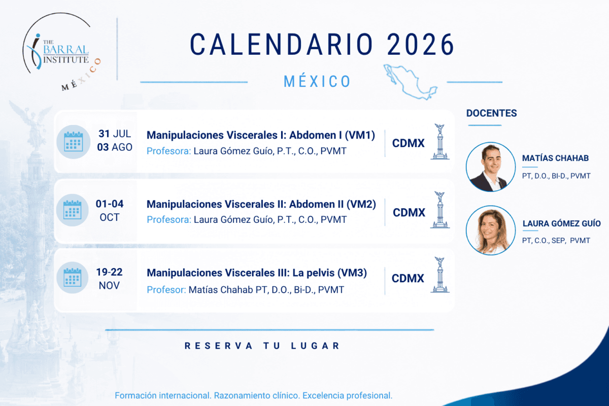 CALENDARIO Barral MEXICO 2026